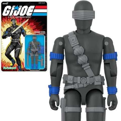 G.I. Joe Snake Eyes (Comic) 3 3/4-Inch ReAction+ Figure