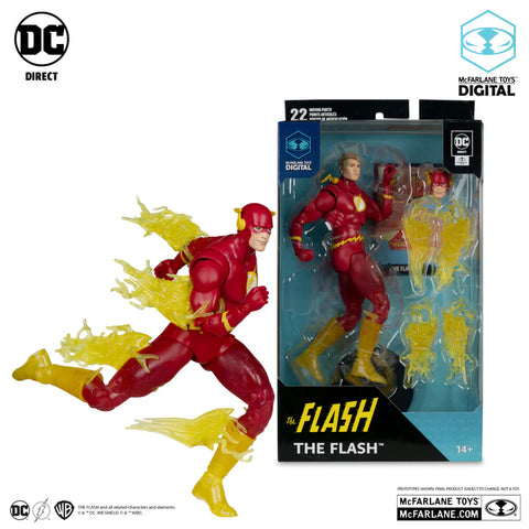 MCFARLANE TOYS DC DIRECT - THE FLASH (SPEED FORCE) PLATINUM EDITION